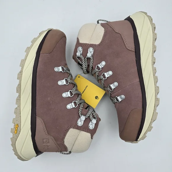 NWT Jack Wolfskin Women's Terraventure Urban Mid W Hiking Shoes, Rose/White, 5.5 - Picture 15 of 16